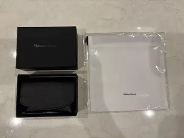 Maison Sband 블랙 3단 폴더형 지갑