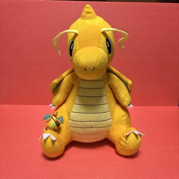 포켓몬 망나뇽 BIG 봉제 인형 높이 40cm 와 피규어 증정 포함