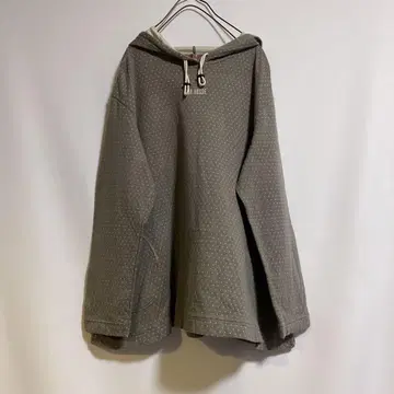 PINK HOUSE 핑 도트 긴팔 후드티 모카