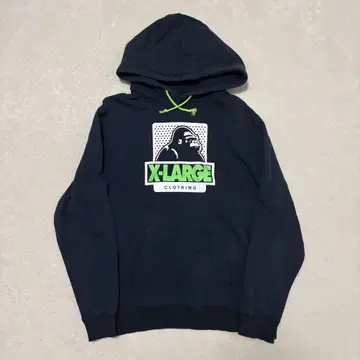 엑스라지 X-LARGE 후드티 고릴라 로고 네이비 M 사이즈