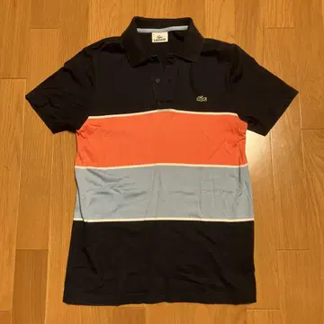 LACOSTE 스트라이프 피케 셔츠 사이즈 2