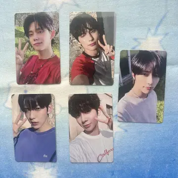 TXT Love Language LINE MUSIC 트레이딩 카드 5장