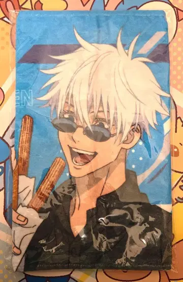 5 새상품 주술회전 페이스 타월 놀이공원 ver. 고죠 사토루