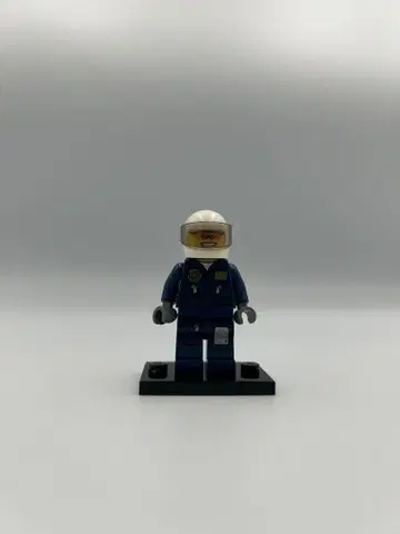 LEGO (레고) 미니 피규어 정품 레고 시티 경찰 헬리콥터 파이롯트