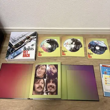 THE BEATLES GET BACK Blu-ray 3매입 박스 세트