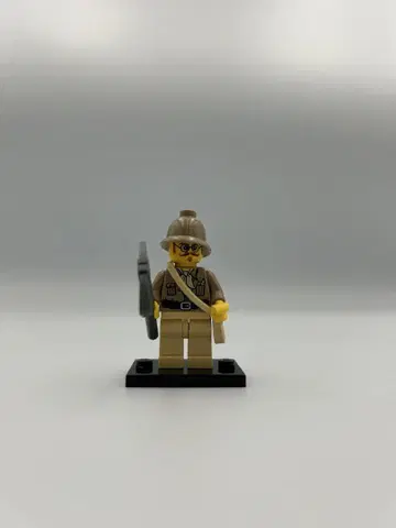 LEGO (레고) 미니 피규어 정품 레어 파라오 퀘스트 교수 탐험가