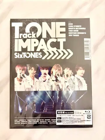 새상품급 SixTONES TrackONE-IMPACT- 초회반 블루레이