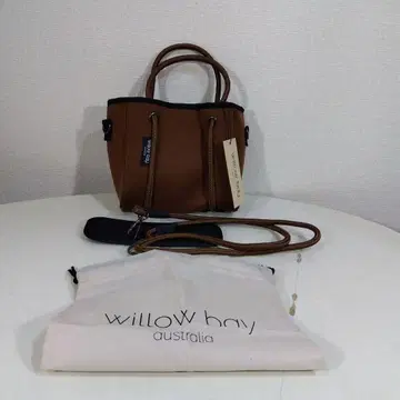 willow bay 미니 토트백 브라운
