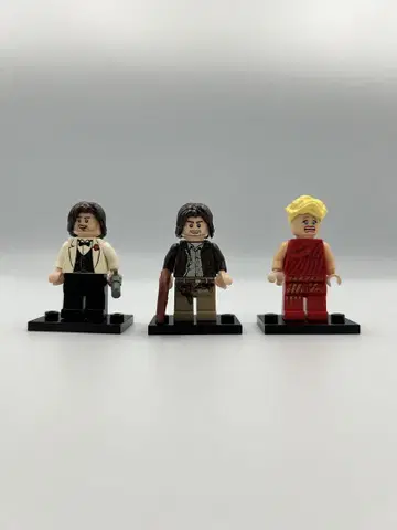 LEGO (레고) 미니 피규어 정품 레어 인디아나 존스 3체 세트