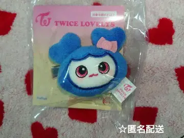 TWICE BABY LOVERYS 봉제 인형 헤어 클립 쯔부리