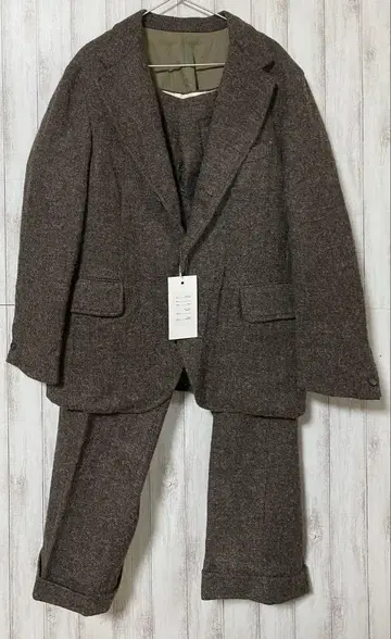 A.PRESSE 테일러드 재킷 트라우저스 셋업