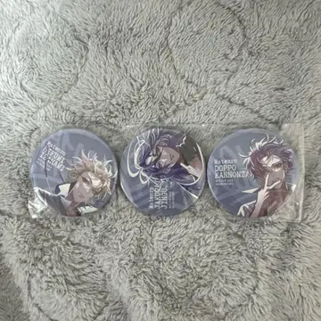 린넨 마텐로 신주쿠 CD 특전 캔뱃지 3개 세트