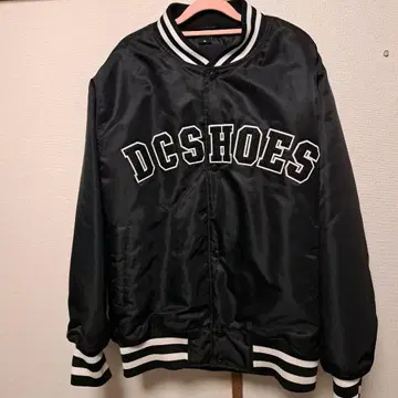 DC SHOES 블랙 바시티 자켓 XL 사이즈