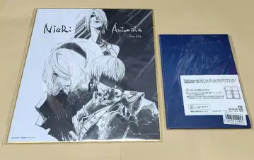 NieR:Automata 니어 오토매틱 색지 캐릭터 파인 폴리오