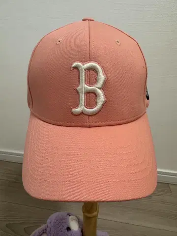 MLB 레드삭스 캡 핑크 F