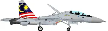 Su-30 말레이시아 공군 1/144 플랭커 패밀리 2