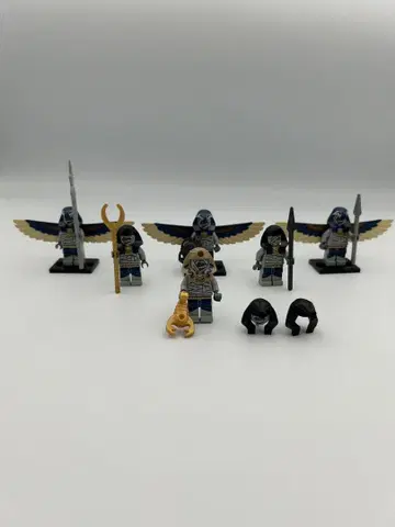 LEGO (레고) 미니 피규어 정품 레어 파라오 퀘스트 미라 6체 세트