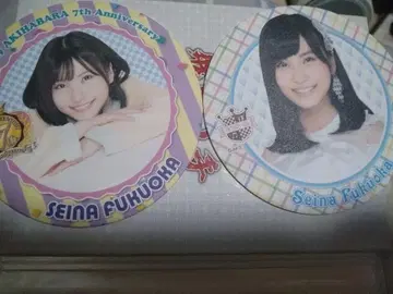 AKB48 후쿠오카 세이나 코스터 2장