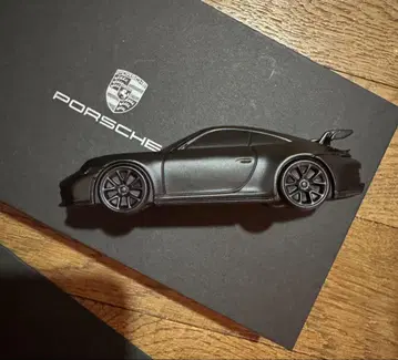 포르쉐 911 GT3 매트 블랙 미니카 페이퍼 웨이트