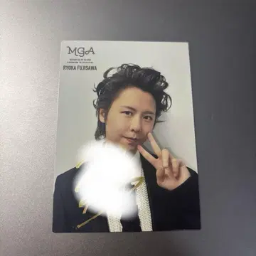 Mrs. GREEN APPLE 후지사와 사인 포토 카드 MGA