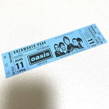 오아시스 oasis 네브워스 1996 메모리얼 티켓 영화관 입장 혜택