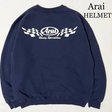 Arai HELMET 아라이 헬멧 빅 로고 맨투맨 트레이닝복