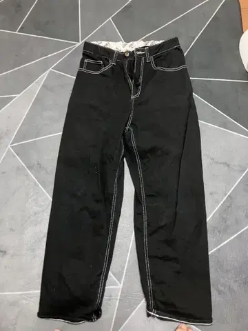 BEN DAVIS 블랙 데님 팬츠 M 사이즈