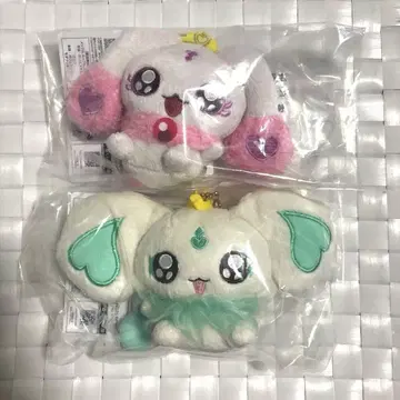 제일복권 프리큐어 E상 봉제 인형 마스코트 루룬 포룬