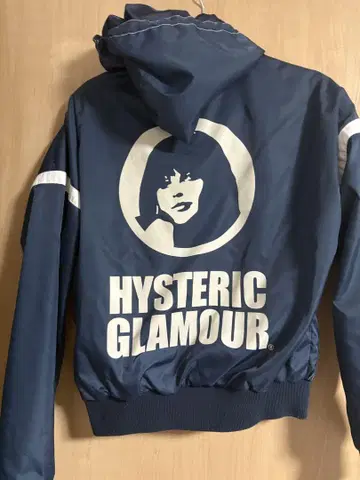 HYSTERIC GLAMOUR 네이비 점퍼 히스걸 레어