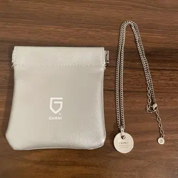 GARNI 가르니 크러쉬 콤비 실버 목걸이