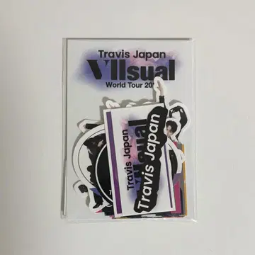 Travis Japan Vllsual 트라자 발츠 스티커 세트