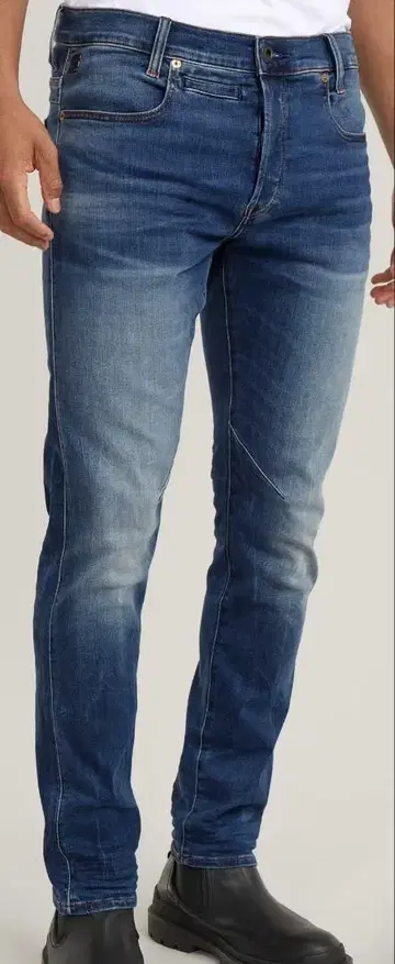 새상품 G STAR Raw 슬림 스트레치 청바지 5 포켓 W36 L30
