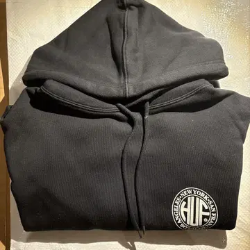 HUF 블랙 후드티 XXL