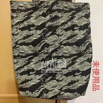 맨하탄 포티지 카모 패턴 에코백