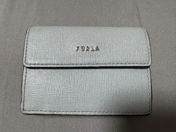 FURLA 3단 폴더형 지갑 라이트 그레이