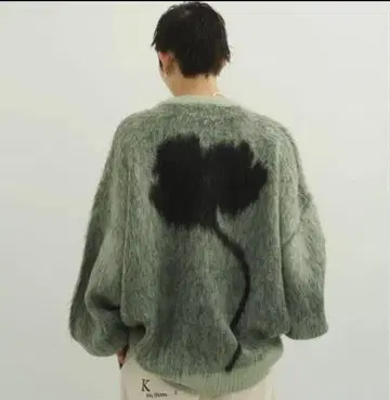 Knuth Marf shaggy flower knit (unisex)