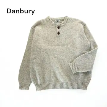 Danbury(댄버리) 빈티지 모 100% 니트 스웨터 남성용 L
