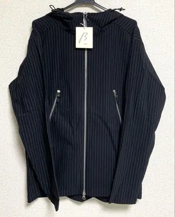 베타멘 M 사이즈 스트라이프 후드 부착 자켓