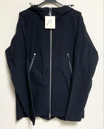 베타멘 M 사이즈 스트라이프 후드 부착 자켓