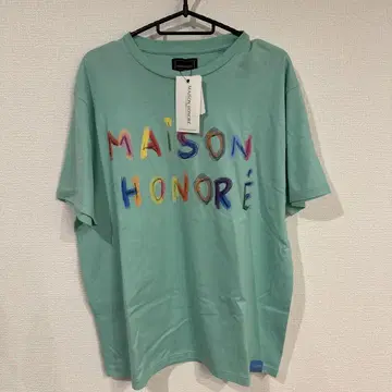 미사용 MAISON HONORE 티셔츠 / MINT 사이즈 L