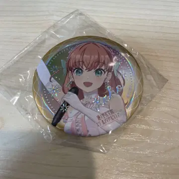 러브 라이브 하스노소라 4th 히노시타 카호 캔뱃지 오로라 플라워 시크릿