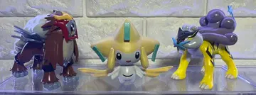 [ 3체 세트 ] 엔테이 지라치 라이코우 포켓몬 플라모델