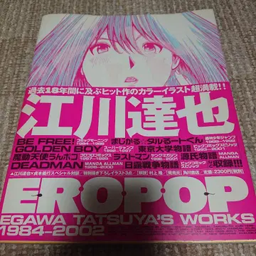 에가와 타츠야 화집 [ EROPOP 1984 - 2002(초판) ]