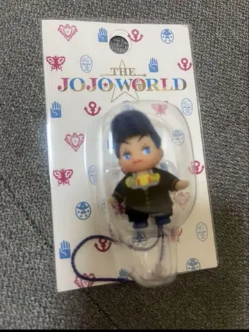 새상품 THE JOJO WORLD 큐피 콜라보 스트랩 히가시카타 죠스케