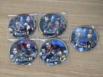 무쌍 OROCHI 3 카페 캔뱃지 5개 세트