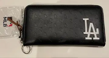[ 미사용 택 포함 ] 로스앤젤레스 다저스 장지갑 로고 엠보