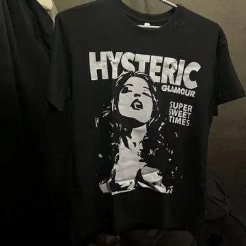 HYSTERIC GLAMOUR 블랙 T셔츠