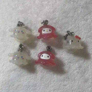 산리오 변신 멘다코 메지루시 액세서리