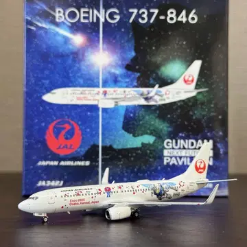 Phoenix JAL B737-800 건담 JA342J 1/400