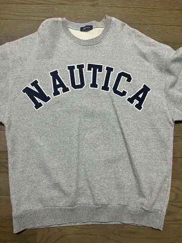 NAUTICA 그레이 맨투맨